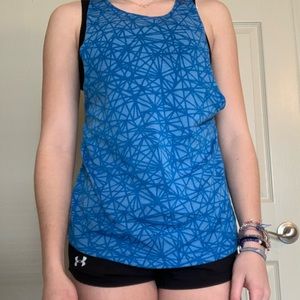 Blue Design Muscle Tank